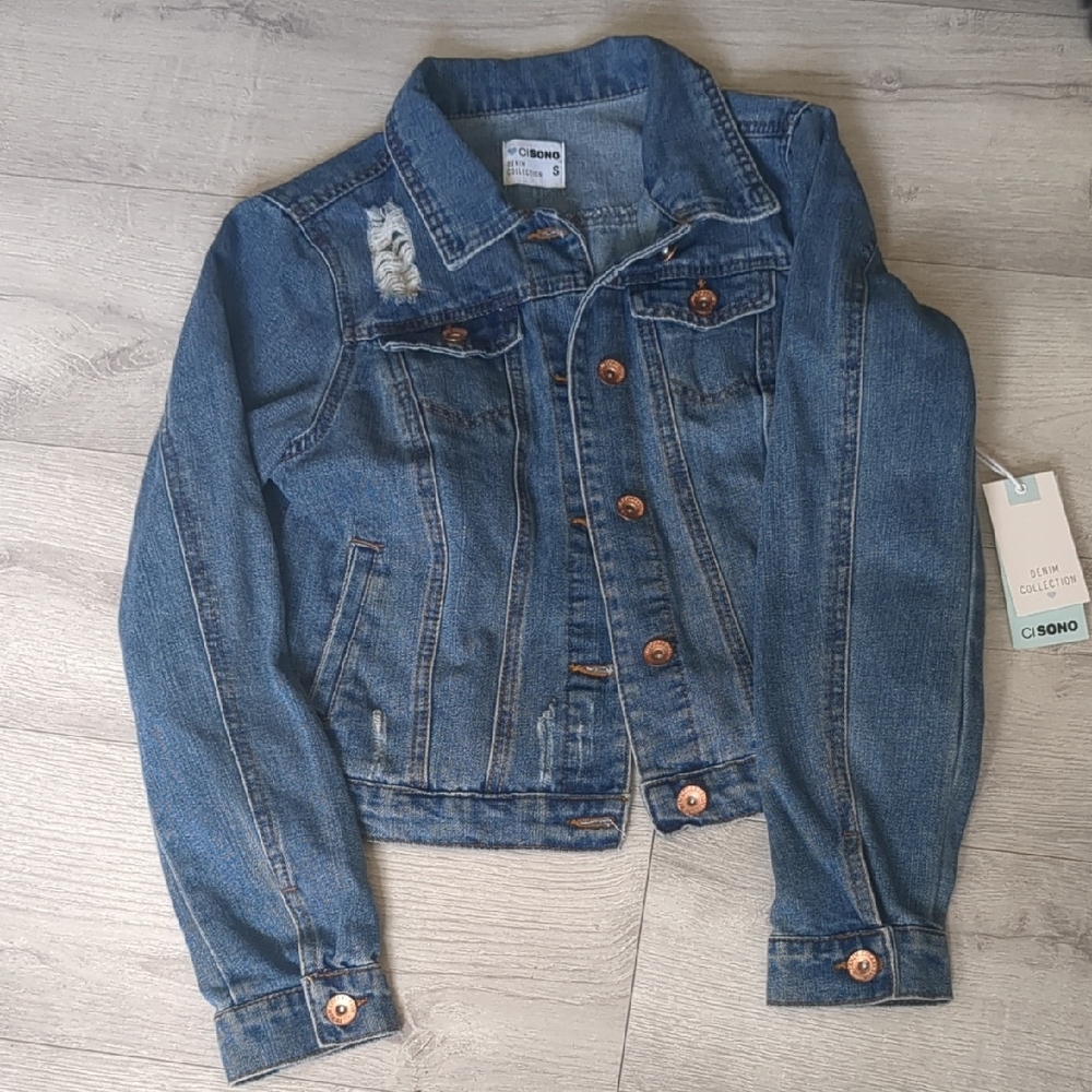 Ci Sono Blue Jean Jacket